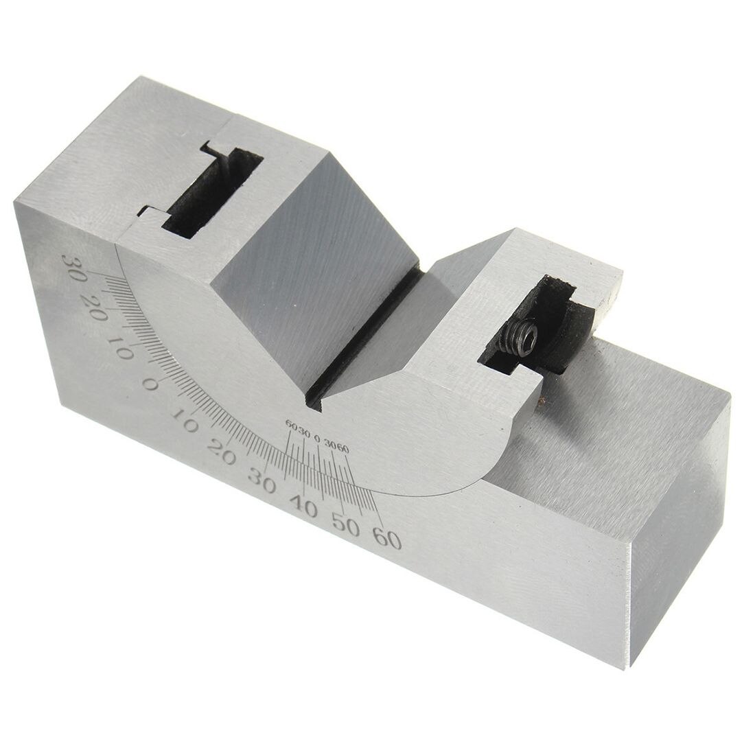 Mini fresadora de ángulo ajustable de precisión, 75x25x32mm, 0 grados a 60 grados