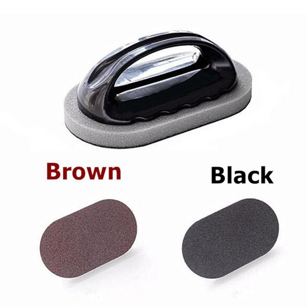 Cleaning brush Emery Sponge Brush Eraser Scrub Handle Grip Sink Pot Bowl Kitchen Cleaning Tool cleaning tool limpeza 1.077