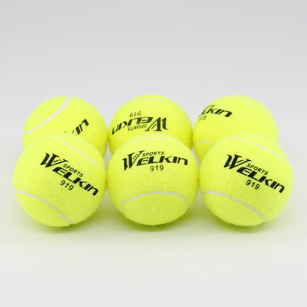 WELKIN #919 1pcs Training Tennis Training Tennis Rubber High bounce for Family Friend Beginner School Club