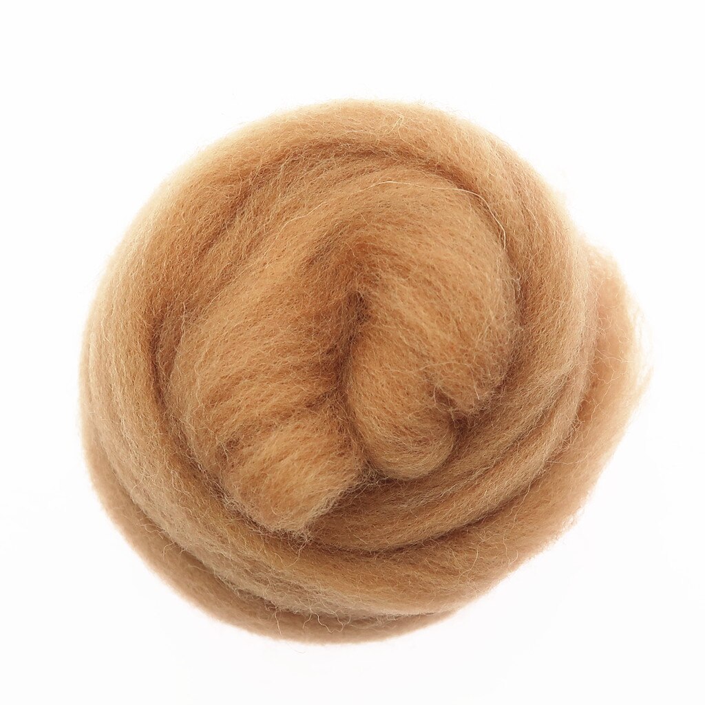 10g Base Colors Series Felting Wool Fibre Flower Animal Wool Roving Needle Handmade Spinning DIY Craft Materials: 2