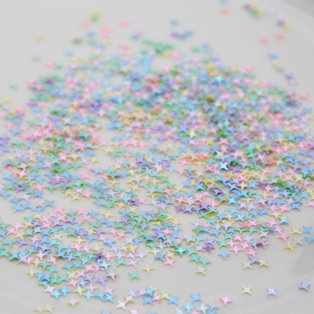 Mini Kleurrijke Ster Pailletten 11000 stuks Glitter PVC Loose Pailetten Manicure DIY Ambachten Bruiloft Nail Art Decoratie Tafel Confetti