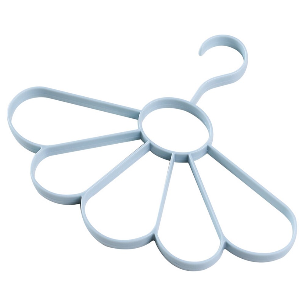 Storage Rack Petal Form Belt Practical Plastic Necktie Rack Convenient Clothing Scarf Rack Towel Hanger Bedroom Multi-Function
