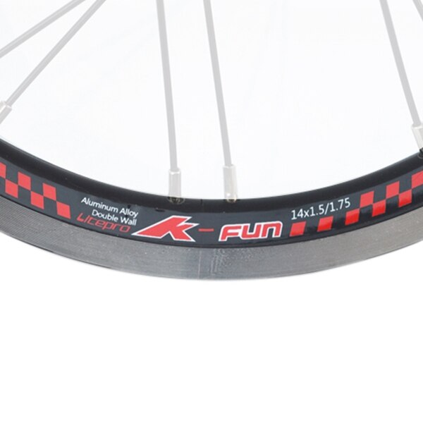 Litepro 16 Cal wioślarz składany felgi aluminiowa podwójna ściana obręcz 20 otwór wioślarz obręcz na wioślarz składany BMX części rowerowe