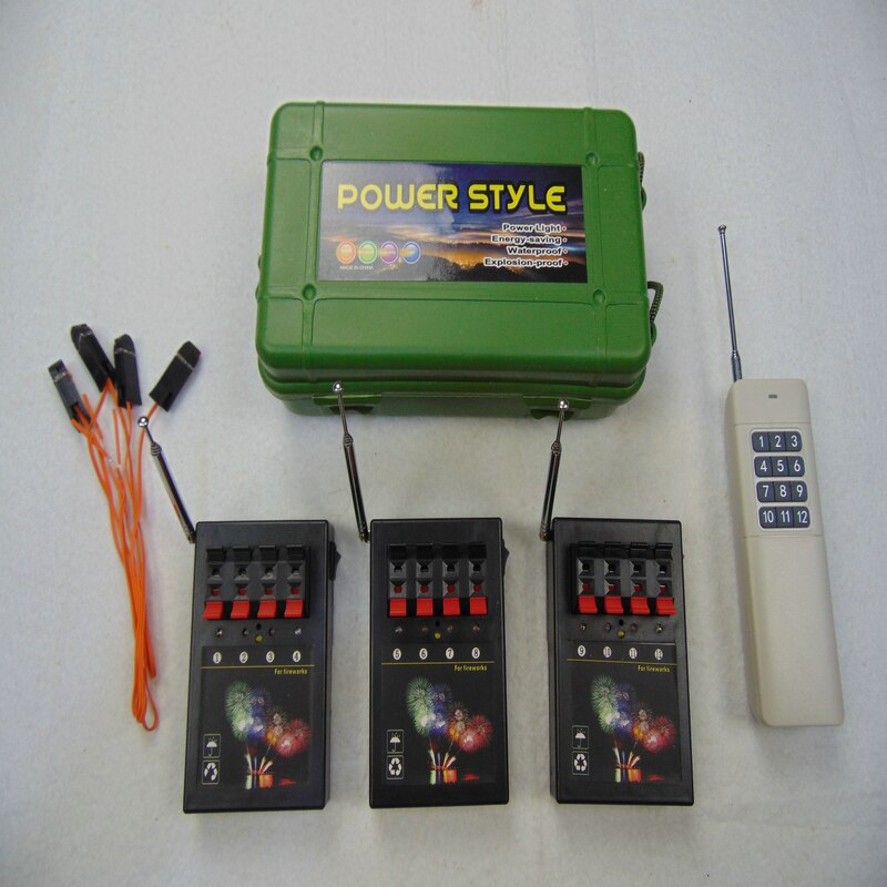 Led 12 dicas sem fio interruptor casa fogos de artifício sistema de queima remoto efeitos especiais presente casamento fio elétrico estágio profissional: 8