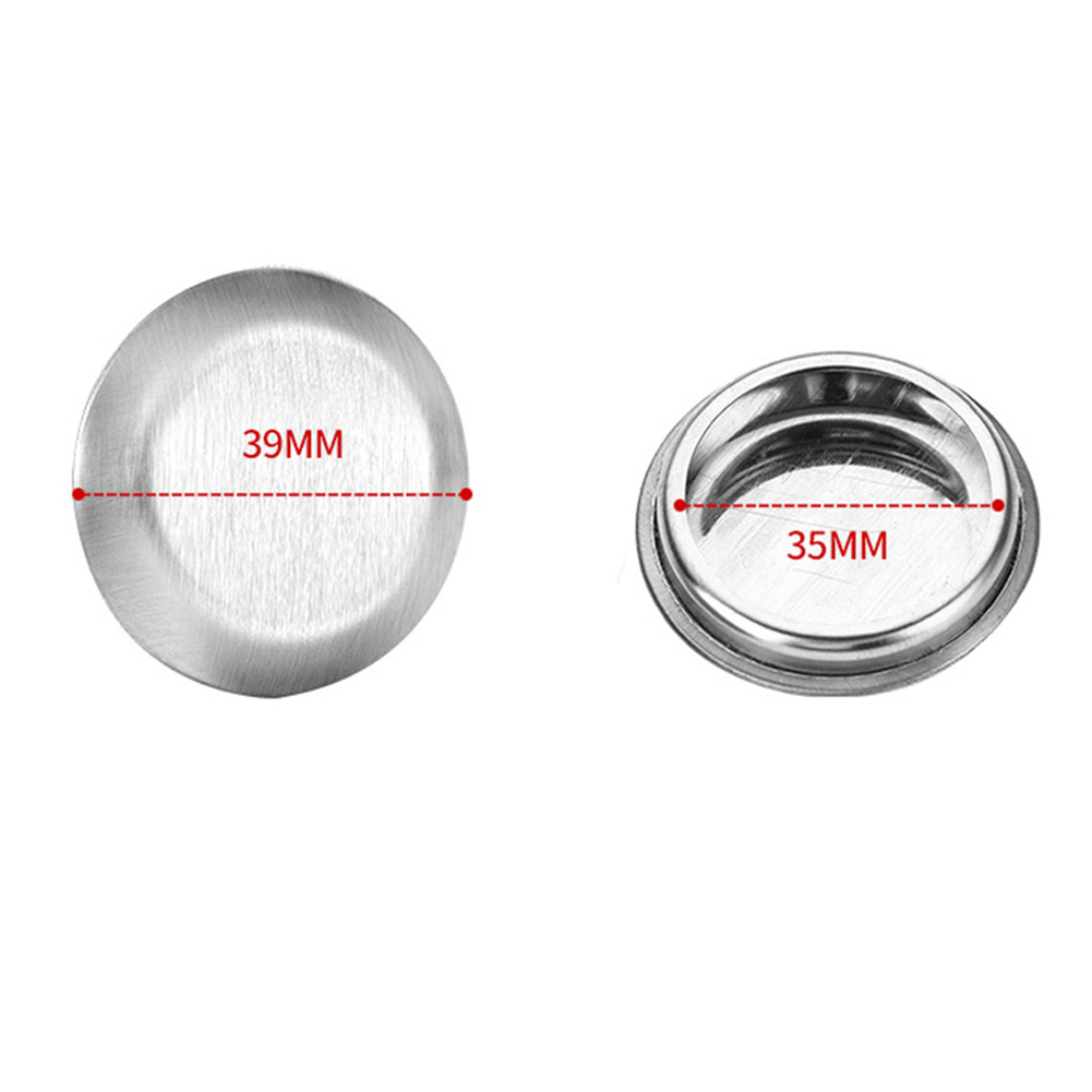 Faucet Hole Stopper Cover Kitchen Bathroom Faucet Hole Decorative Covers Stainless Steel Sink Plug Washbasin Accessories