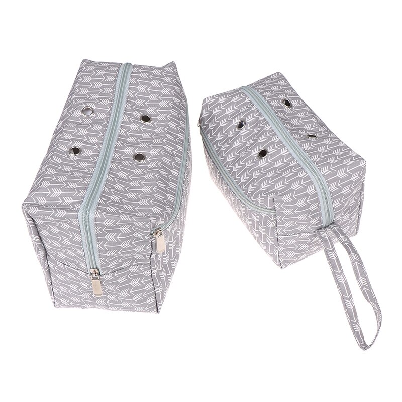 Household Knitting Bag Yarn Storage Bag Portable Tote Storage Case for Crocheting Hook Knitting Needles Sewing Accessories