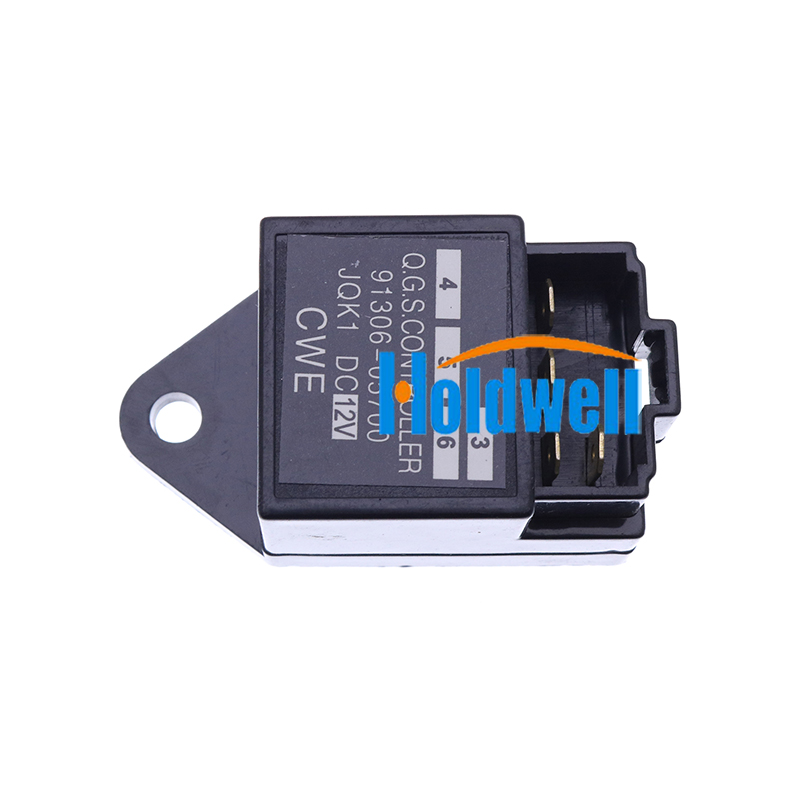 Holdwell KQ1-DC12V relé temporizador 91306-05700, 5650-043-1762-0 para Mitsubishi K3A K3B K3C K3D