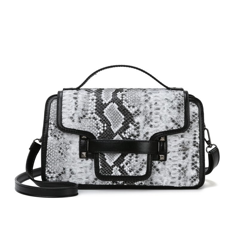 Sac à Main simple en cuir PU pour femmes, Sac à bandoulière de bonne , ,: Gray
