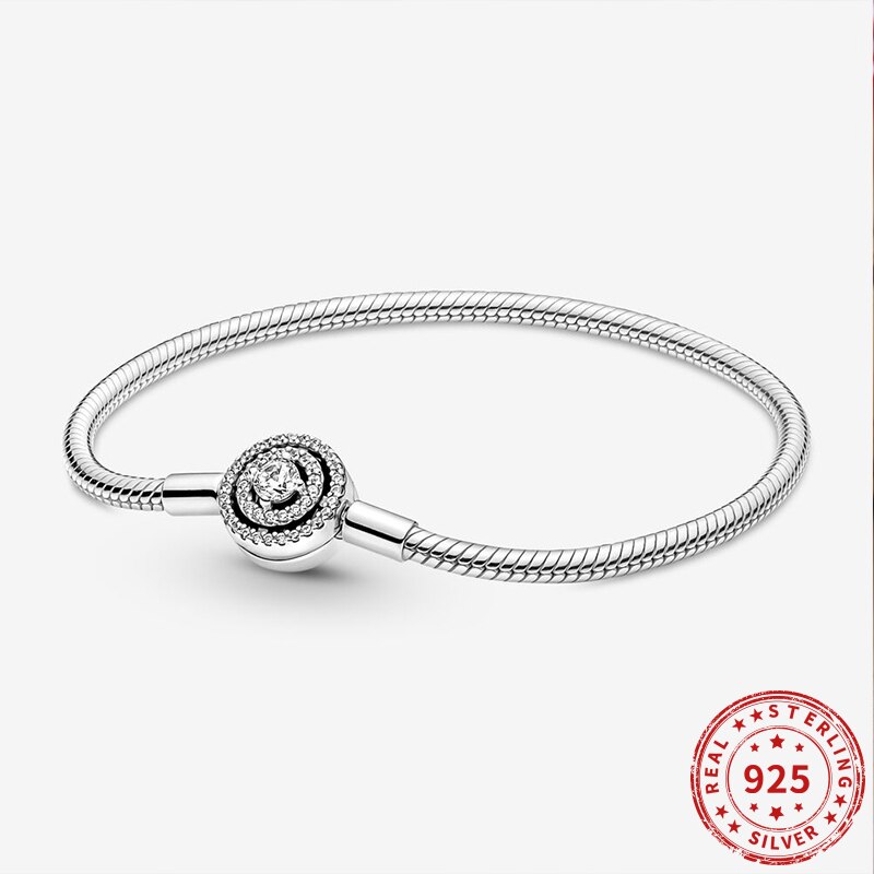 Braccialetti con catena a forma di serpente Hola in argento sterling 925 con cinturino a forma di serpente in argento sterling 2021