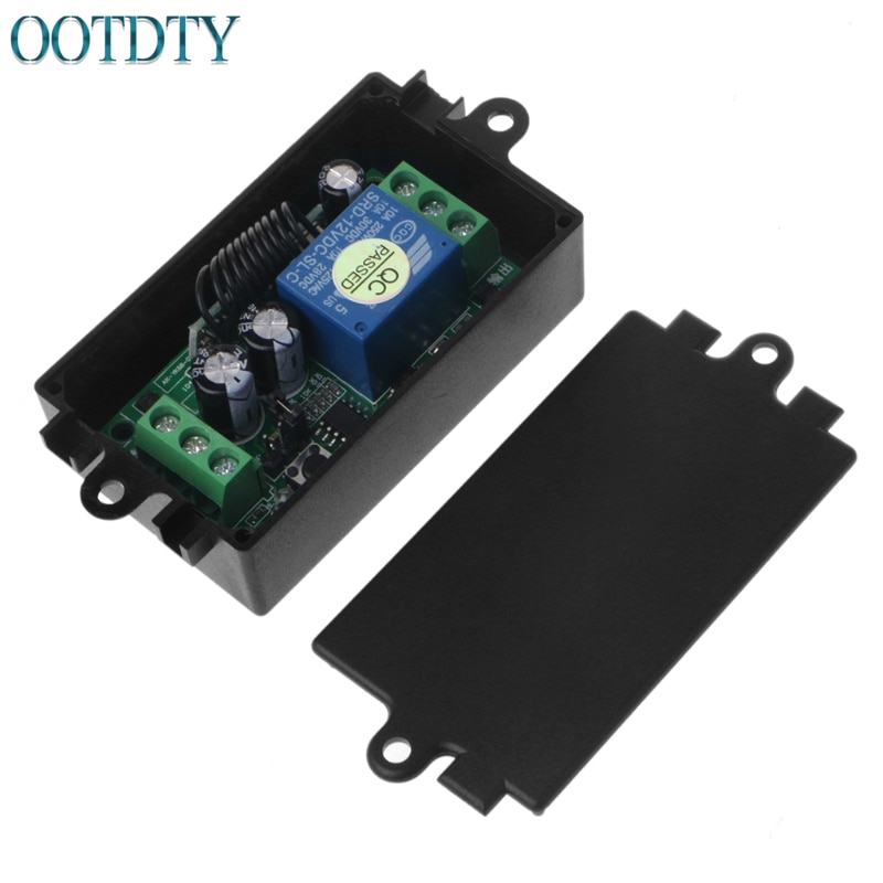 3000m Long Range DC 12V 2CH RF Wireless Remote Control Switch System 315 Mhz 2-Key Transmitter + Receiver