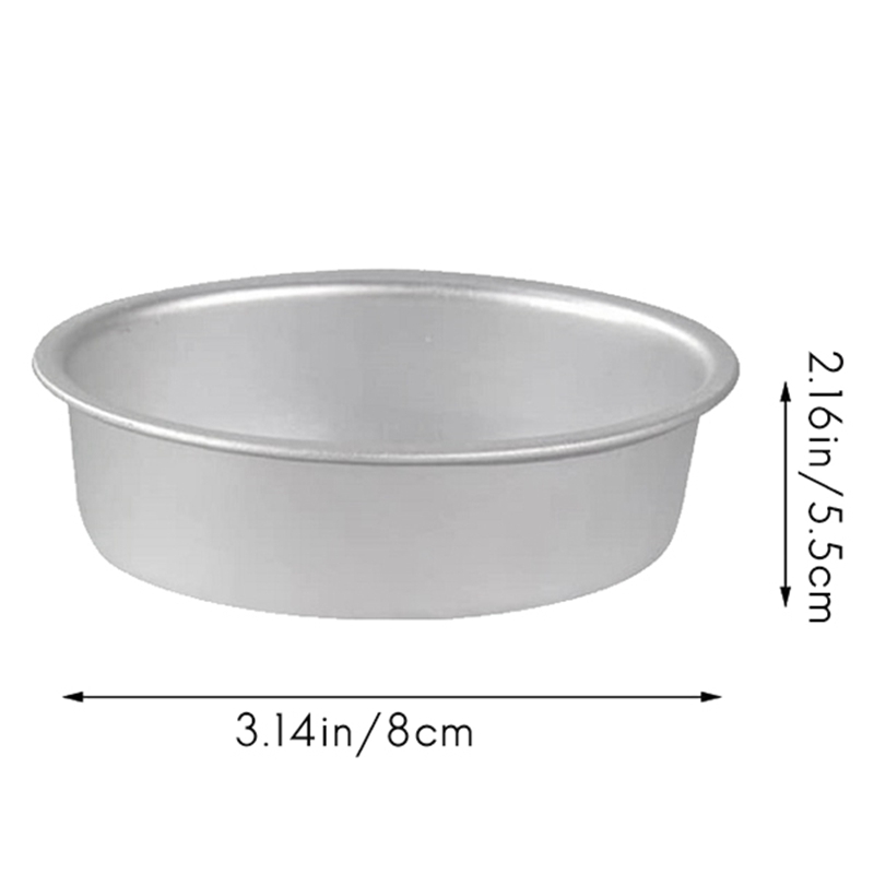 20Pcs Mini Oval Egg Shape Aluminium Alloy Metal Cheese Pan Cake Mold Bread Mould Tart Holder Pudding Jelly Tin