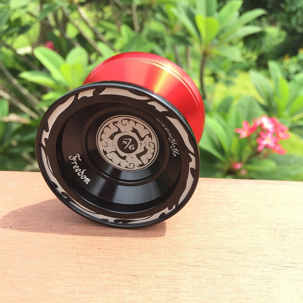 BEBOO YOYO A6 Professional Yo-yo - 10 Ball KK Bearing Aluminium - 54.5mm Diameter - 1A, 2A, 3A, 5A Trick Styles - Metal