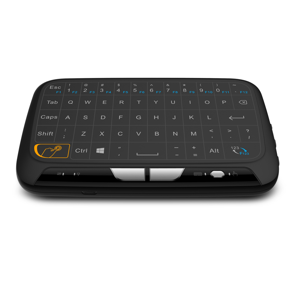 H18 Mini Wireless Keyboard 2.4GHz Portable Keyboard With Touchpad Mouse for Windows Android/Google/Smart TV Linux Windows Mac