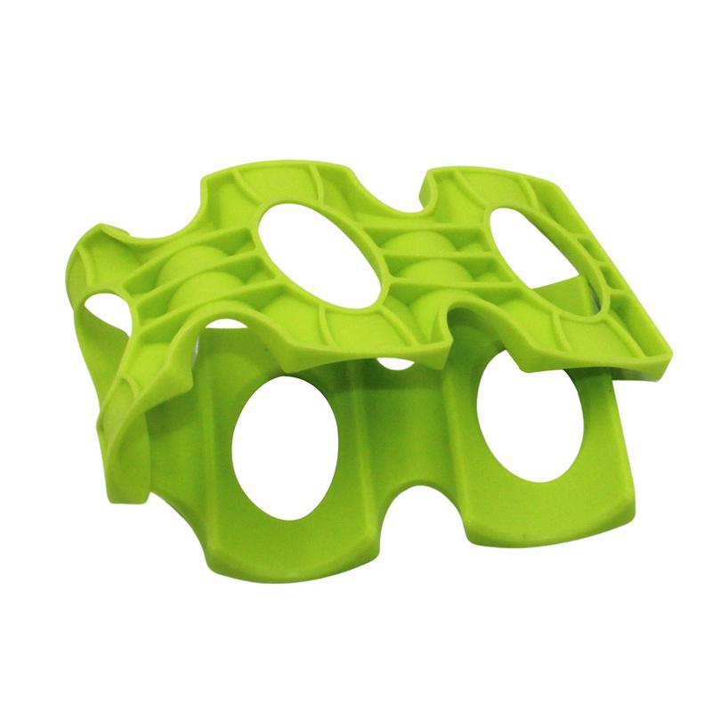 Empilhador de latas de silicone, tapete empilhador de garrafas para geladeira Fridge Monkey, organizador de garrafas de cerveja para geladeira, empilhador antiderrapante para cozinha