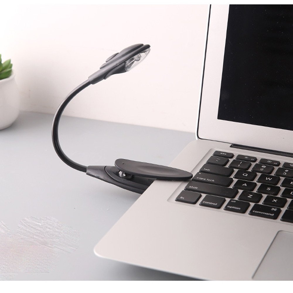 Fine Convenient Portable Travel Book Reading Light Lamp Mini LED Clip Booklight Mini reading lamp LED night light#25