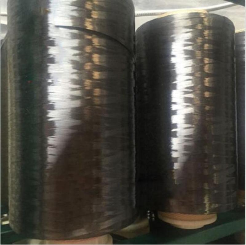 4000MPa 800 tex 12K Carbon Fiber tow filament Yarn thread tape
