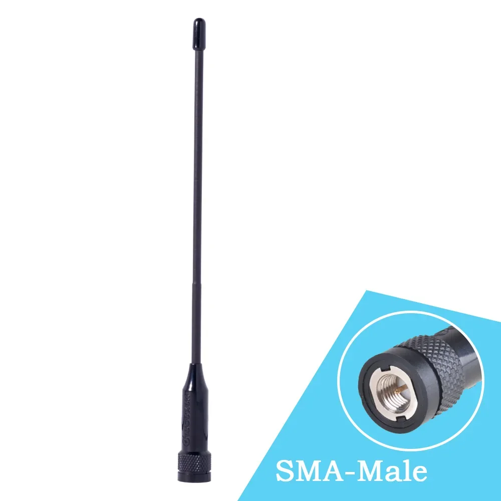 Wouxun SMA Vrouwelijke Twee Manier Raido Walkie Talkie Antenne 136-174 400-480 MHz Voor Wouxun KG-UVD1P KG-689 KG-669 KG-UV6D: Blauw