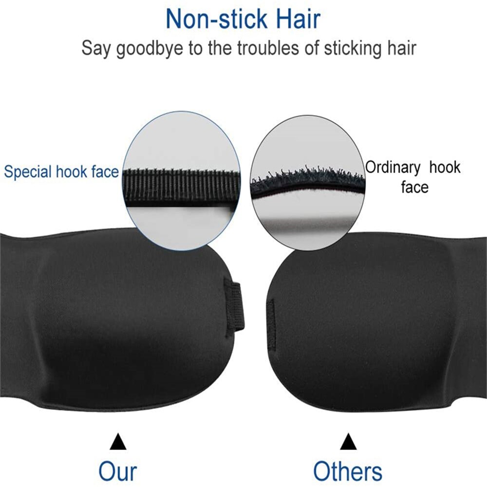 Oogmasker Slapen 3D Voor Slaap Oog Cover Shade Soft Travel Rest Eye Patch Band Blinddoeken Upgrade Voor Vrouwen Man