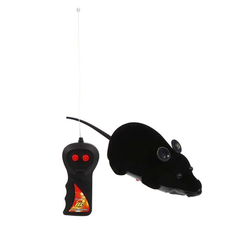 Juguete de rata eléctrica con Control remoto para gatos jugando, juguete divertido para gatos