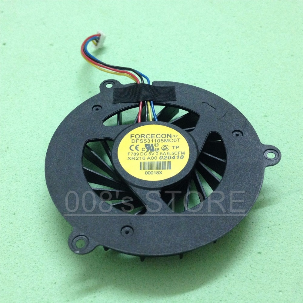 Nuova CPU Ventola di Raffreddamento per ASUS G50 G50S G50V M50 M50V M50S N50 N50V N50J VX5 G60 G60VX X56 X55S x57V X58 DFS531105MC0T G50VT G51VX