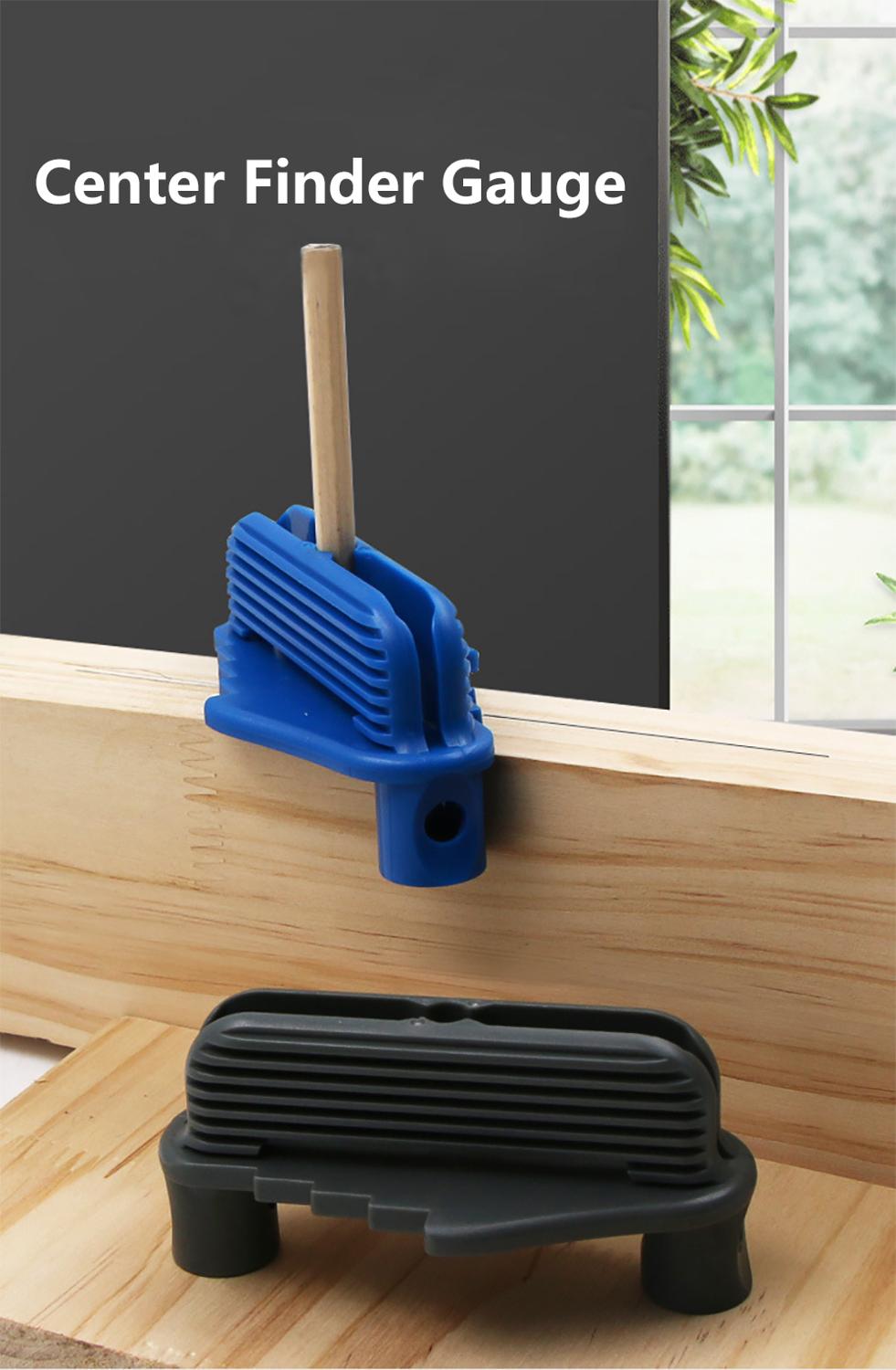 Center line Gauge Finder Center Scriber Carpenter Woodworking Tools Marking Centerline Gauge Wooden Mark Marker Locator Scribe