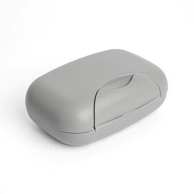 Plastic Travel Hygiene Storage Box Small Portable Storage Box with Buckle for Easy Cleaning Leak Proof Soap Holder: style5