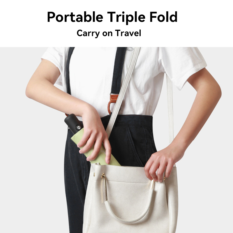 Xiaomi Full Automatic Umbrella Sun Protection Fruit Umbrella Avocado Ins Small Fresh Clear Umbrella Folding Portable