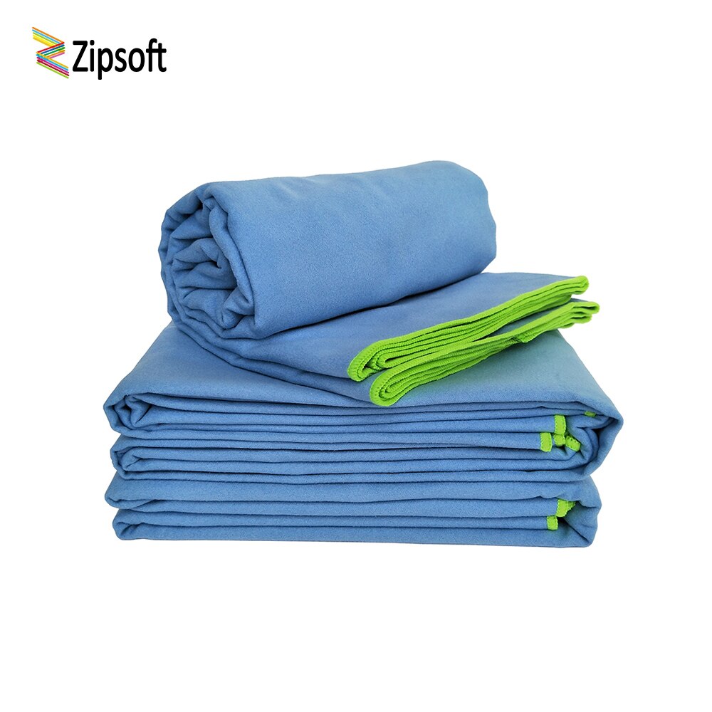 Zipsoft merke gym håndkle 75 x 135cm sportsbad strand mikrofiber stoffer teppe fotturer camping svømming reise