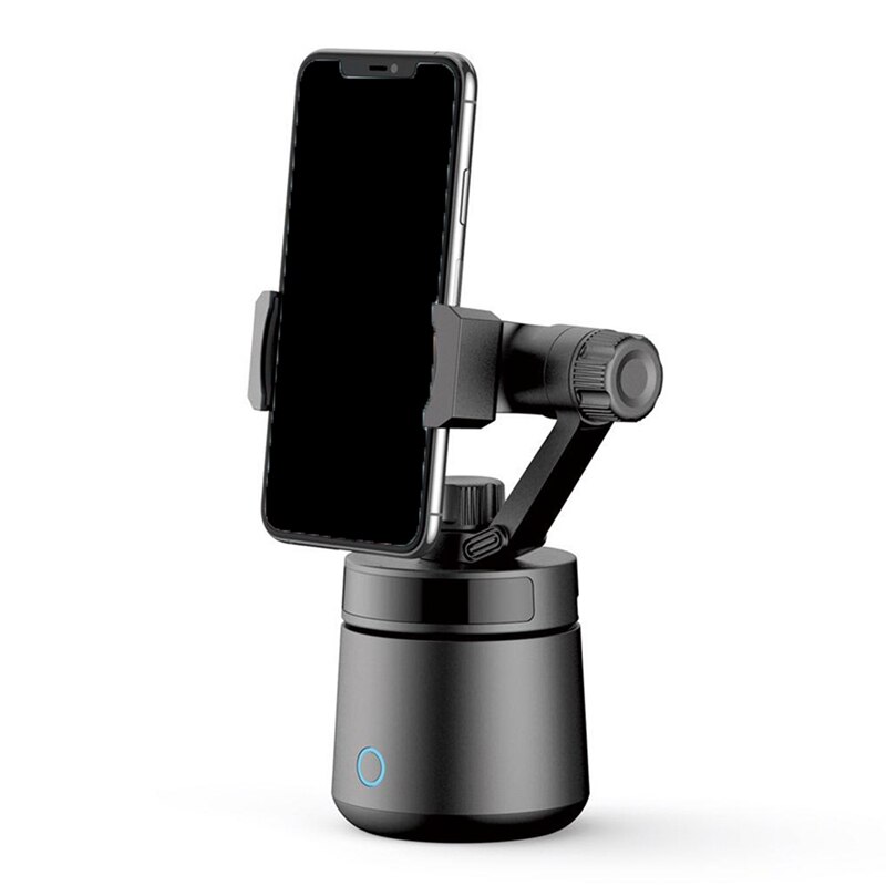 Rundum-automatik-tracking-smart-gimbal-selfie-stick-stabilisator mit gesichtserkennung für iphone 13/12/12 pro max: Golden