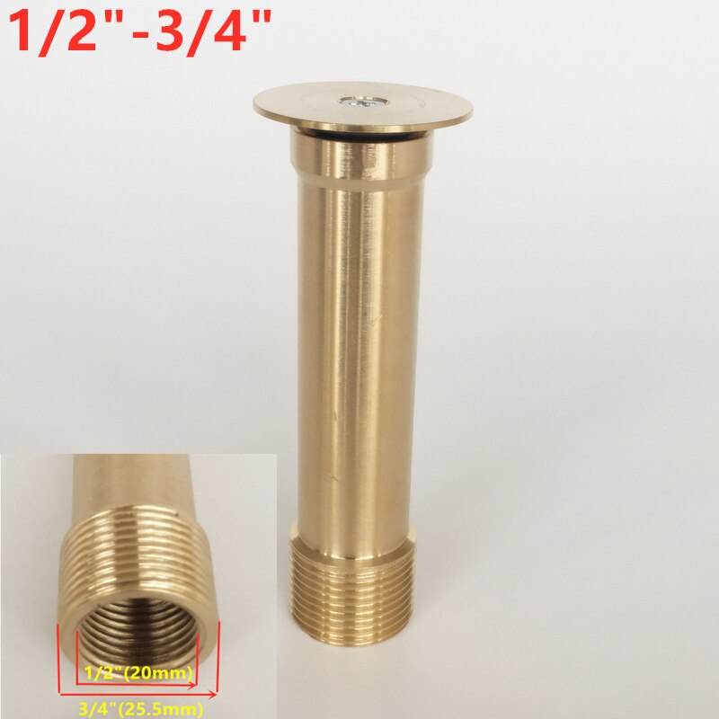 1/2 "  dn15 3/4 "  dn20 mässing svamp typ trädgård fontän munstycken spruthuvud: Dn15 xdn 20