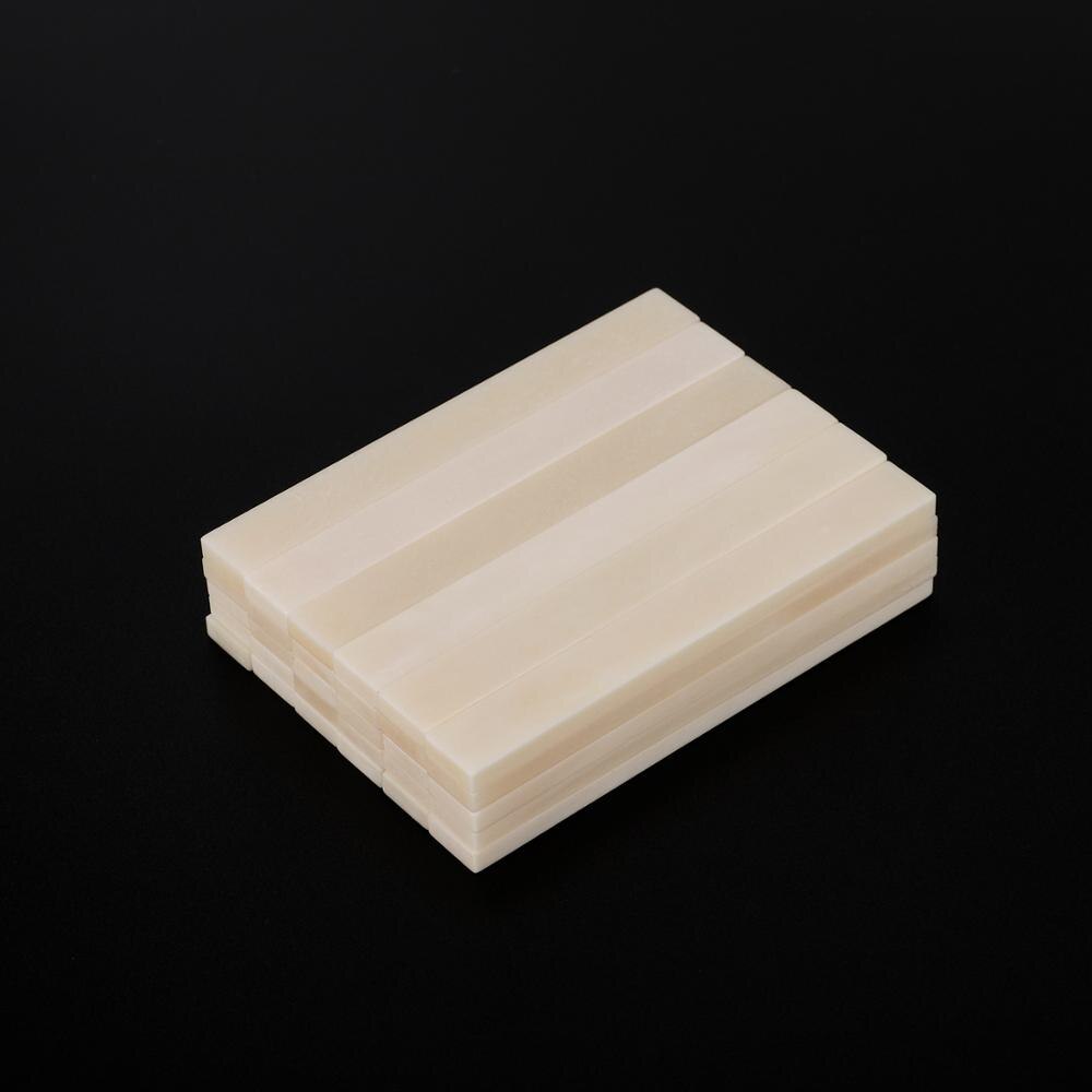 Acoustic Guitar Long Bone Nut Saddle Blanks For C.F. Martin Guitar Natural Buffallo Bone Nut Blanks 90*4*11mm