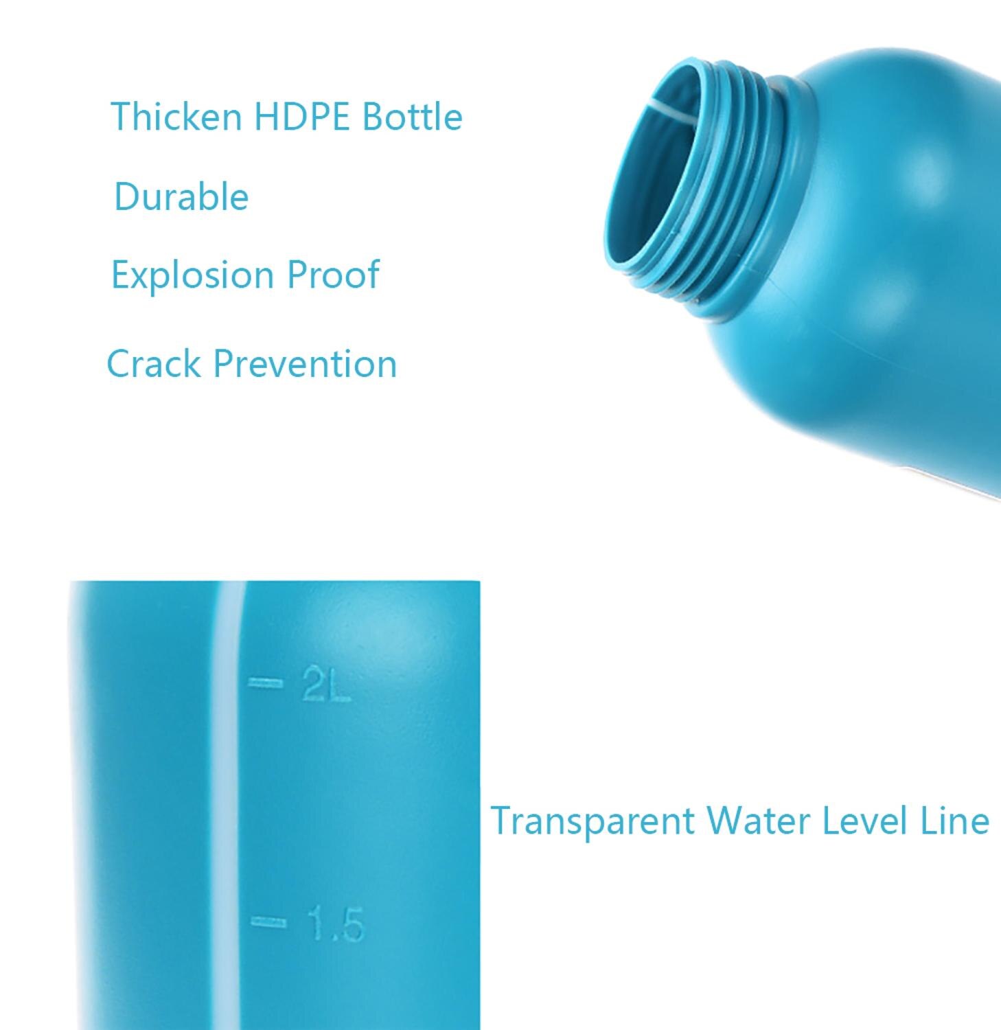 PULVERIZADOR portátil a presión para jardín, botella de pulverización de 2L, hervidor de agua para plantas y flores, regadera presurizada, herramientas de jardinería,