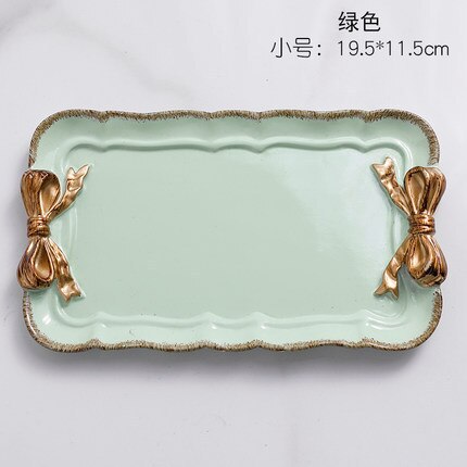 Nis retro hars opberglade snoepkleurige sieraden strik ketting dessert opbergbord thuiskantoor desktop decoratie mini lade: 10