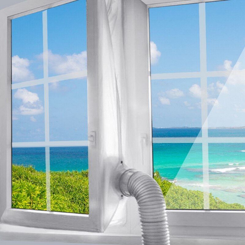 3m/4m/5.6m Air Lock Door Window Seal Cloth Plate Universal Home Flexible Waterproof Soft Board For Mobile Air Conditioner