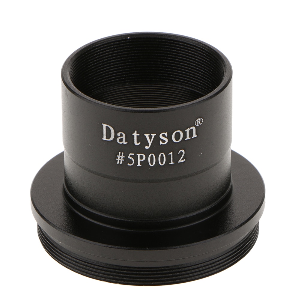 1.25 ''à T T2/1.25 pouces 31.7mm M42 DSLR/SLR support adaptateur pour télescopes-noir