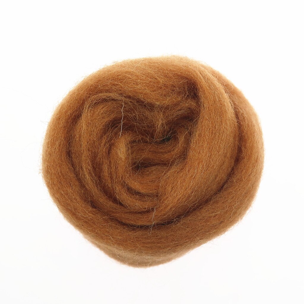 10g Base Colors Series Felting Wool Fibre Flower Animal Wool Roving Needle Handmade Spinning DIY Craft Materials: 92