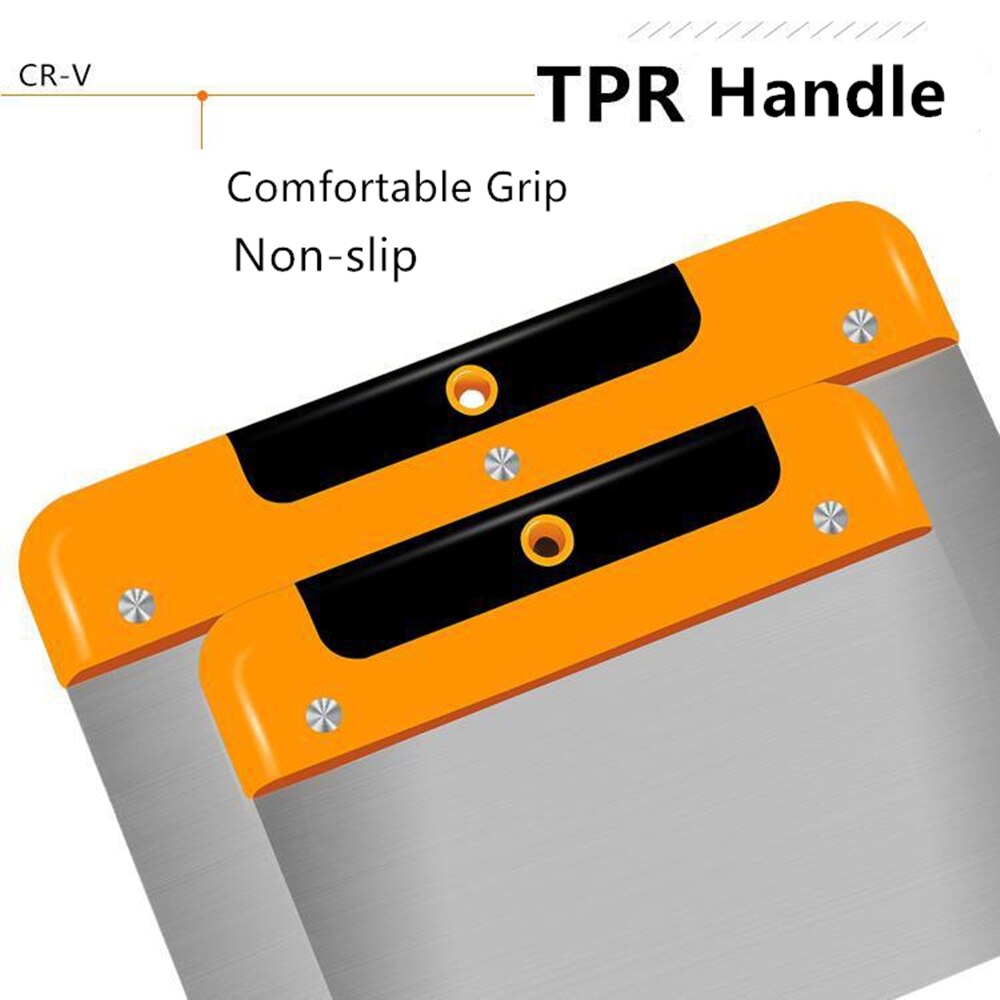 4/6/8/10inch Stainless Steel Putty Knife Scraper Wall Scraping Shovel Plastering Trowel Hand Tool Construction Tools