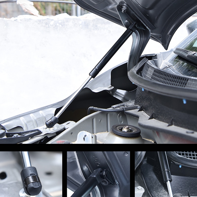Fit Voor Nissan Kicks P15 Auto Accessoires Staal Zwart Front Kap Opgeladen Lift Ondersteuning Gasveren 2 stuks