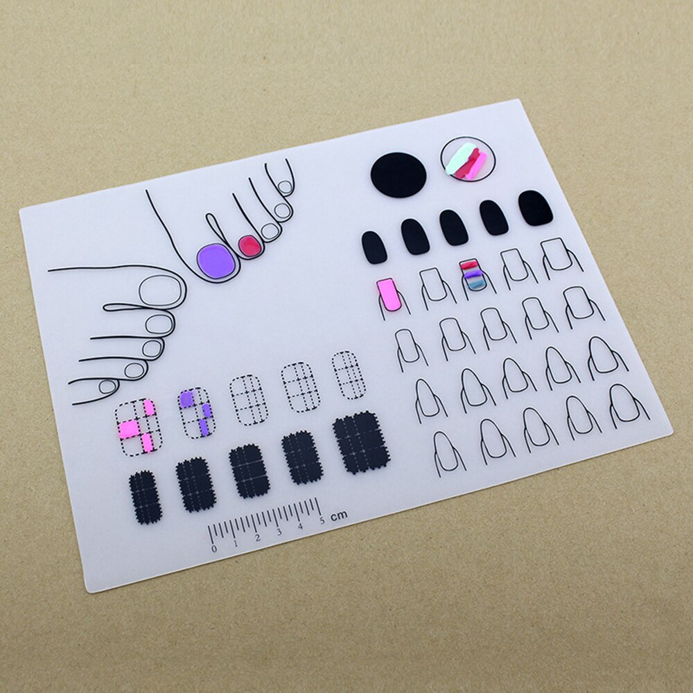 Manicure salon værktøj tilbehør håndstøtte holder nail art avanceret silikone pude foldbar pude bordmåtte blonde pude