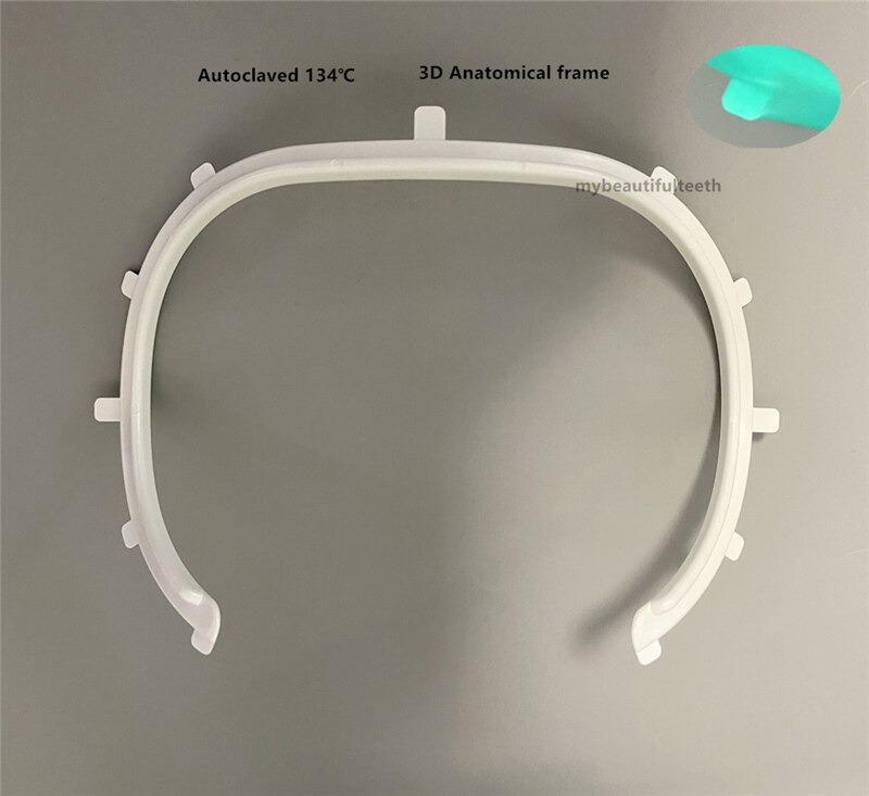 Dental Anatomical Frame Rubber Dam Sheets Holder 3D Foldable X-Ray Fiber Carbon