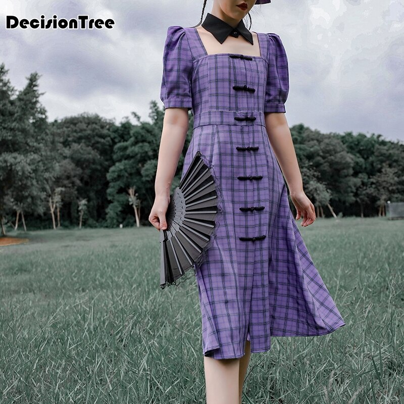 Chinese Dress chinese national cheongsam satin vintage costume halter dress socialite women dresses qipao