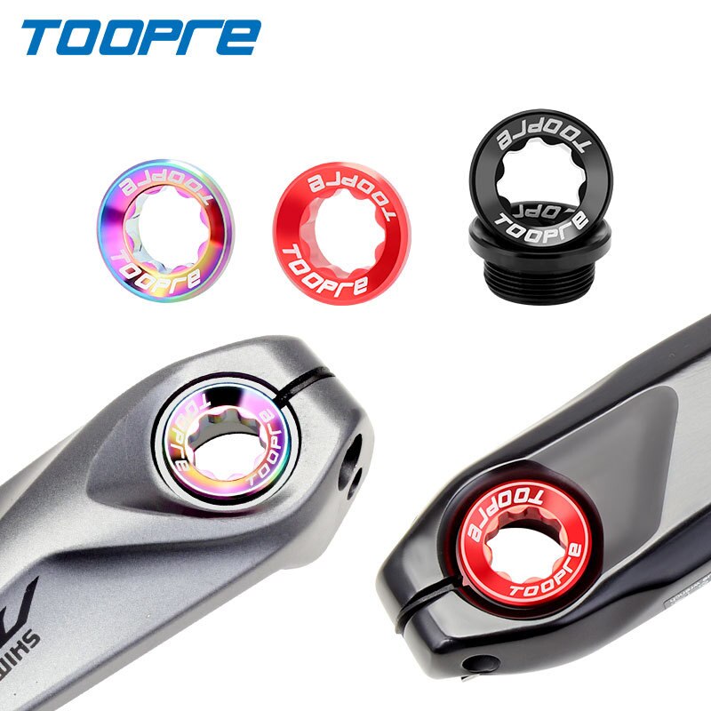 TOOPRE-tornillo de aleación de aluminio para bicicleta de montaña, rueda de cadena integrada Torx, cubierta de manivela EIEIO M20, perno para XT/XTR/SLX/DEORE