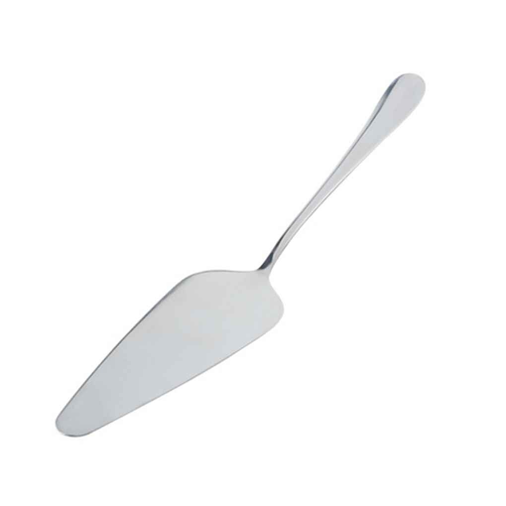 1Pcs Stainless Steel Serrated Edge Cake Server Blade Shovel Kitchen Cutter Pie Pizza Cake Shovel Kitchen Baking Pastry Spatulas: Without sawtooth