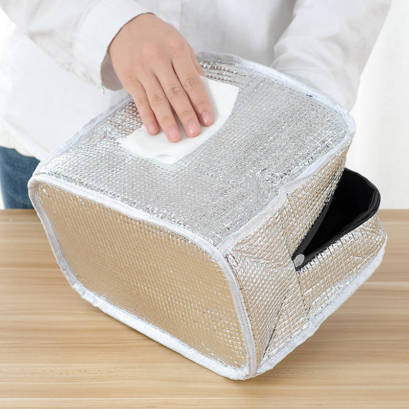 Toiletry Insulated Lunch Bags Cartoon Thermal Heat Lunch Tote Picnic Food Preservation Bag Cooler Ice Pack Lunch Box Storage Bag