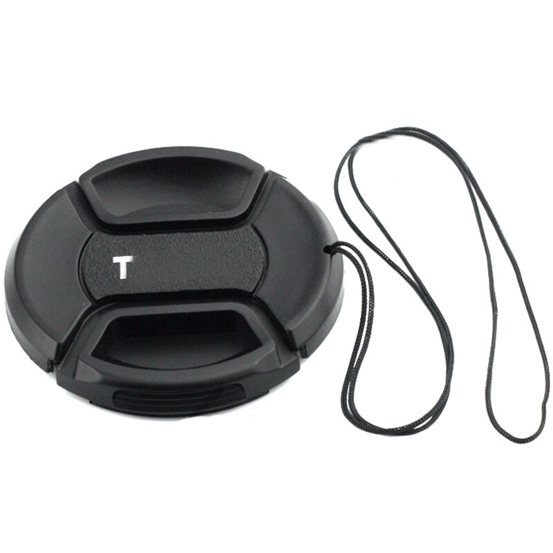 Tapa de lente frontal de 72mm, protector de cubierta con correa para Tamron 24-135 18-270 17-50 F2.8 VC B005, dslr