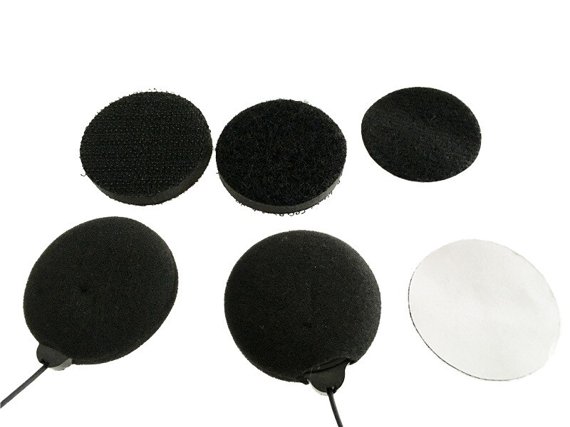 Hörlurar för original vimoto  v8 hjälmar bluetooth headset bas mikrofon kit tillbehör full face hjälm hörlur mikrofon