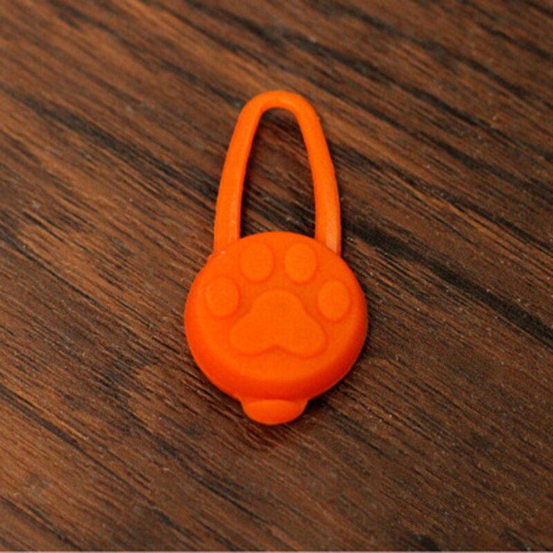 Pet Dog Night Led Zaklamp Hond Kat Kraag Gloeiende Hanger Veiligheid Pet Leads Ketting Lichtgevende Heldere Decoratie Halsbanden Voor Hond: Orange