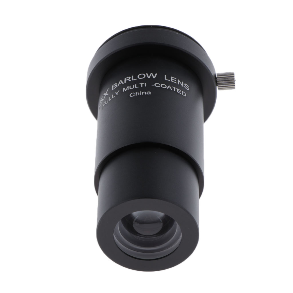 Teleskoptillbehör okular 3x barlow lins med  m42 x 0.75mm gänga för orion 127/1500 50/750 80ed