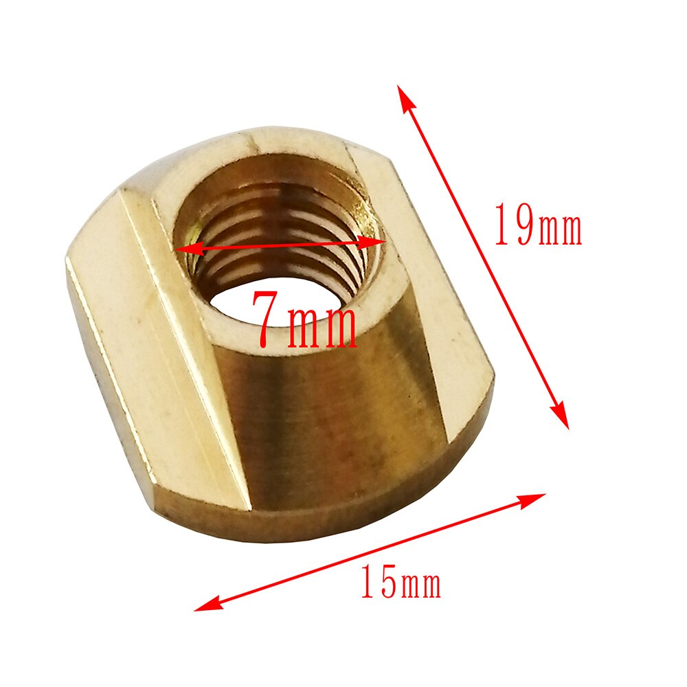 4 pezzi New Hot M8 / M6 Hydrofoil montaggio t-dadi in ottone per sport acquatici surf tutte le piste di aliscafo surf accessori da esterno: M8 brass T nuts