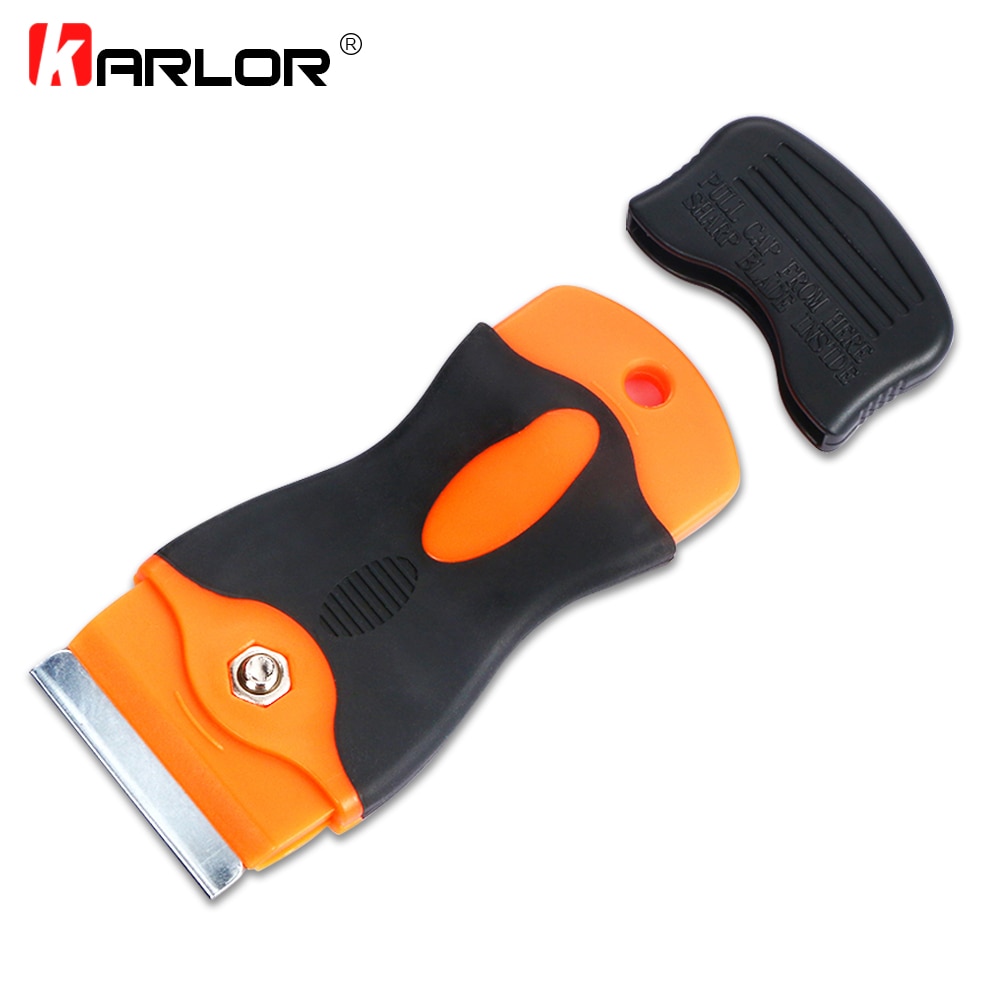 Multi Razor Scraper Steel Blades Window Tint Tool Cutter Auto Car Film Sticker Car Wrap Remover Squeegee Vinyl Cleaning Tool